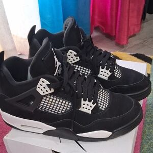 Black and White Men's Sneakers